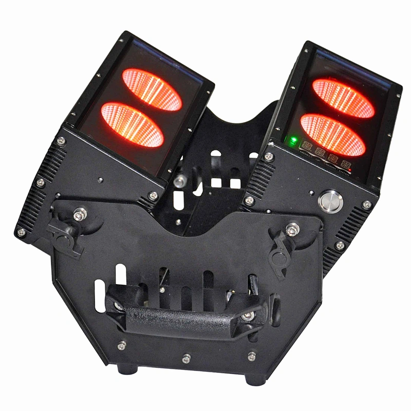 DMX Bettery Wireless LED Wall Washer Light 4PCS 25w RGBAW IP65
