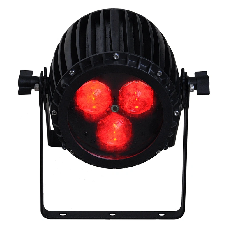 LED Zoom Par Can Lights 3x10w 3x30w RGBW ip65