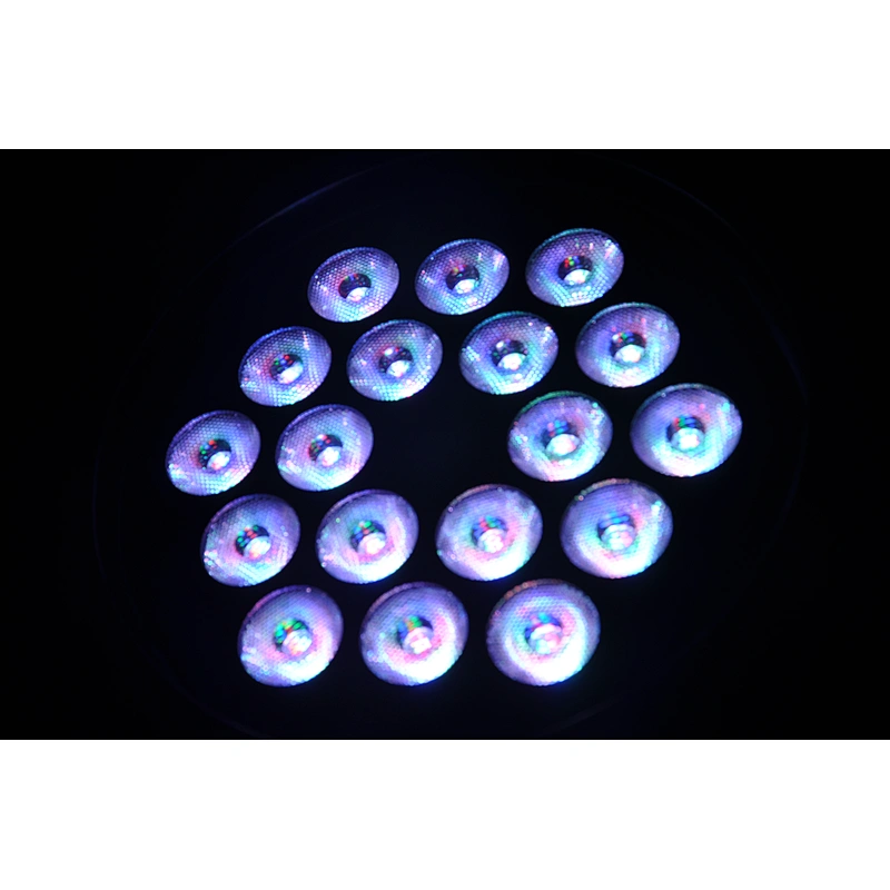 Guangzhou best price F318 DMX LED PAR64 PARCAN64 for stage show