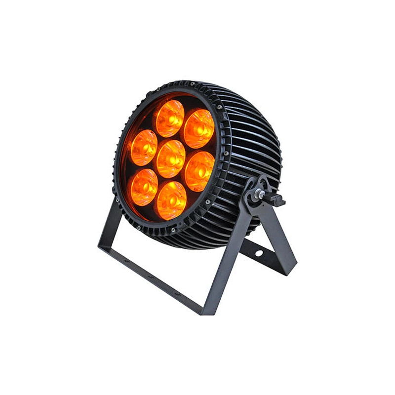 IP65 disco uv RGBAW UV lemon 7 lamps 7 in 1 waterproof DJ lights