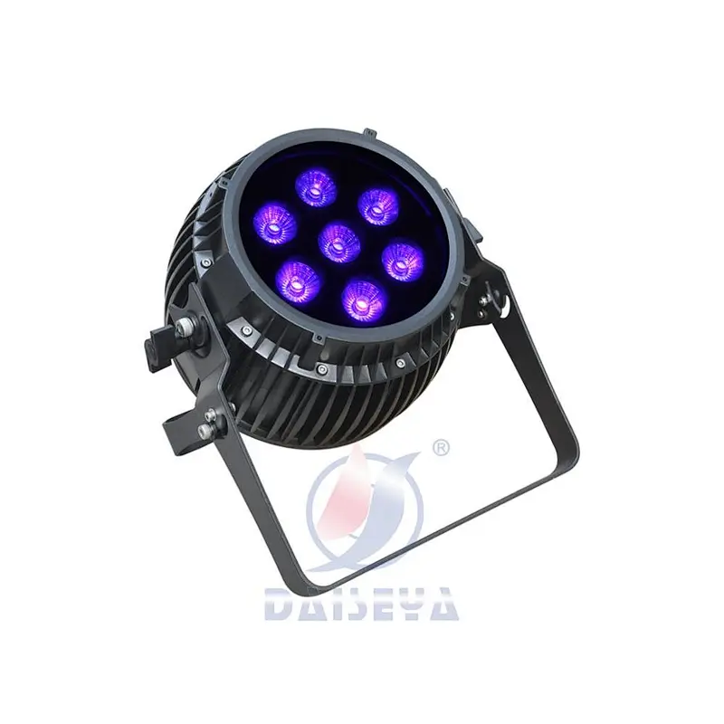 8 hours full light duration battery DMX wireless DJ par led