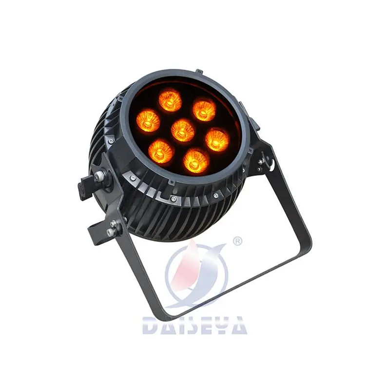 Guangzhou outdoor top-rated RGBAWUV 6IN1 Rechargeable battery plus par led light