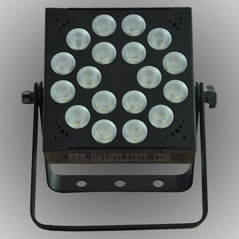Cheap cost 18*8W 4in1 IP20 DMX512 Indoor Disco Party Led Flat Par stage light