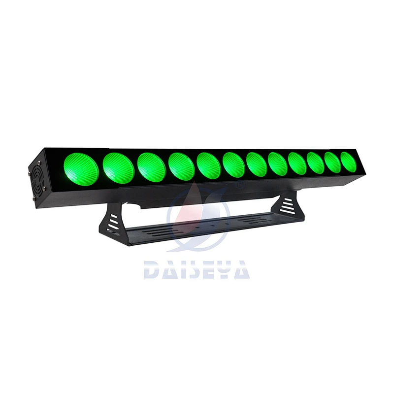 High Power COB Indoor Wall Washer 25W 12pcs RGBAW 5-IN-1 Stage Lighting
