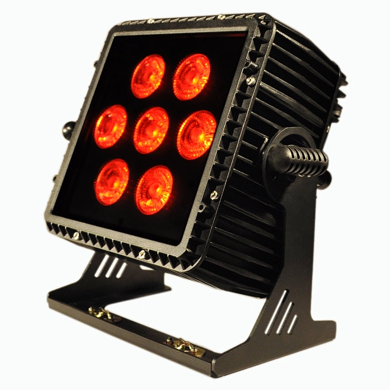 DMX512 Waterproof Battery Wireless LED Par Can StageLight RGBWA IP65