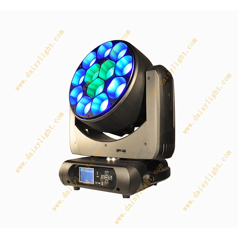 Best price 12x40w rgbw led wash zoom moving head light