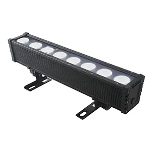 8*15W IP65 Disco RGBW 4in 1 wall washer stand alone flicker with touch screen