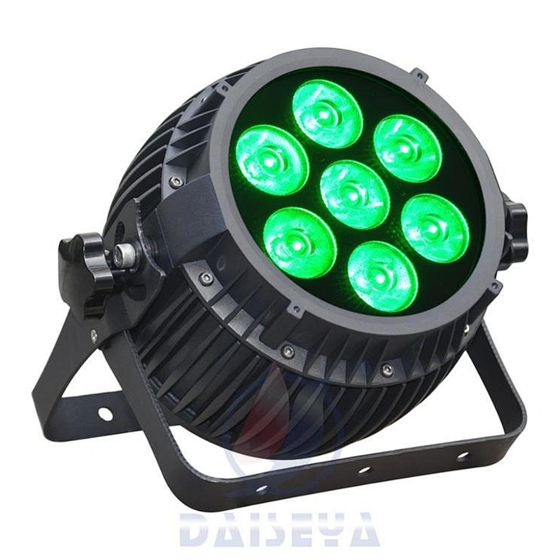 ip67 rgbw 4in1 led par light dmx512 control