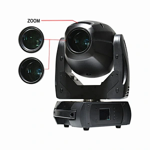 80W IP20  mini  DMX Led Spot and beam Moving Head Light