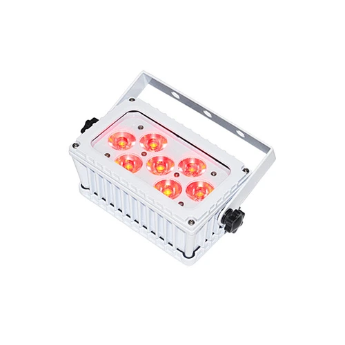 7x30W RGB 3 in 1 outdoor white housing washer LED Bar Light LED Wall Washer