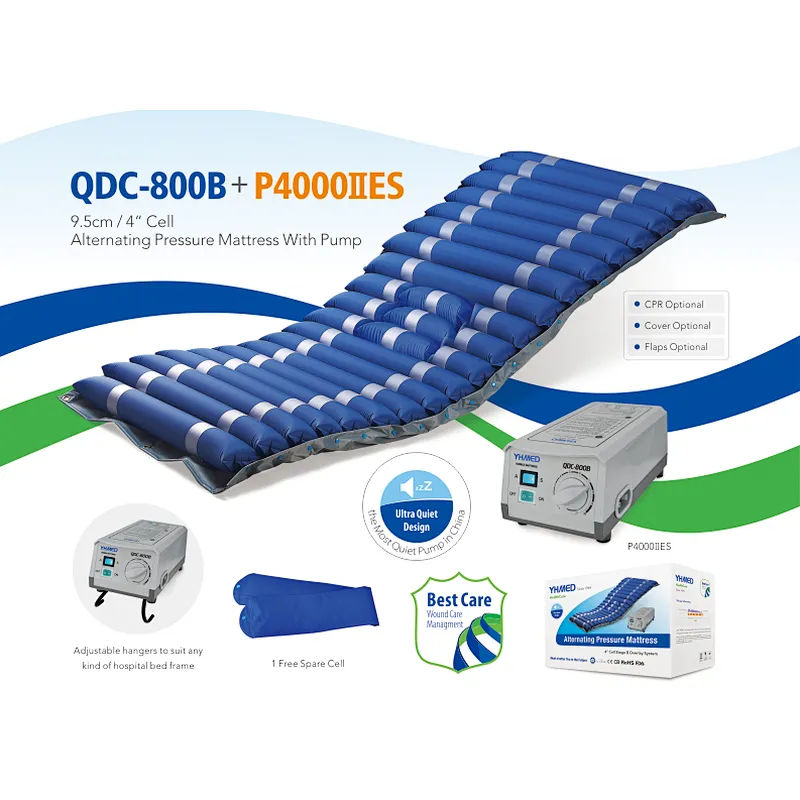 Pressure Relief Air Pump Hospital Anti Bedsore Foam Bubble Inflatable Medical Air Bed Mattress