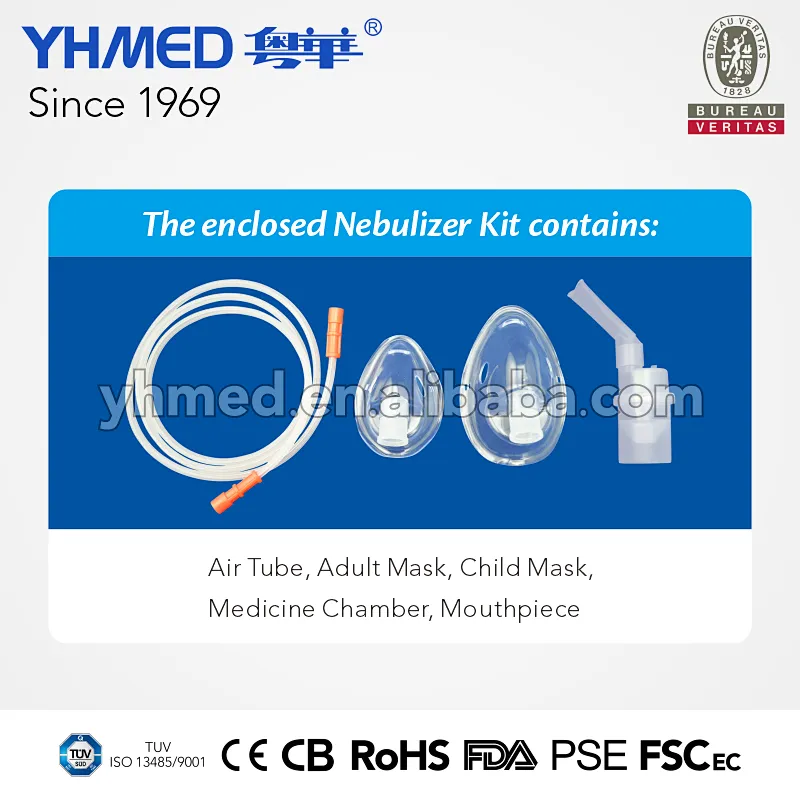 High quality hospital medical innovation compressor nebulizer parts