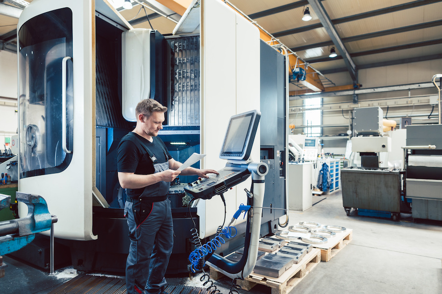 Career as a CNC machinery operator