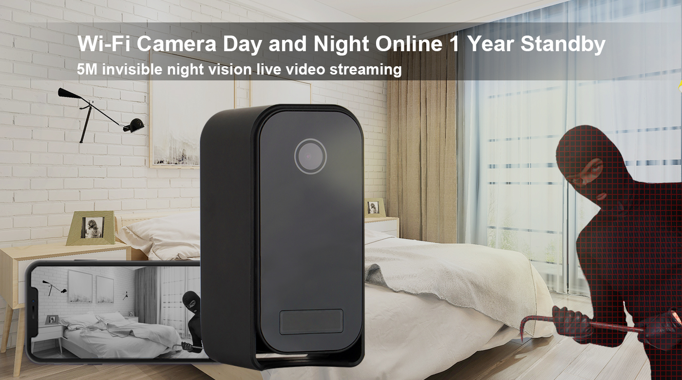 Aishine WiFi Wireless Camera PIR 180 Days Standby Time EL-LS007 long standby battery WiFi camera application scene image