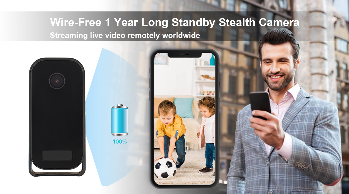 Aishine WiFi Wireless Camera PIR 180 Days Standby Time EL-LS007 long standby battery WiFi camera product detail image