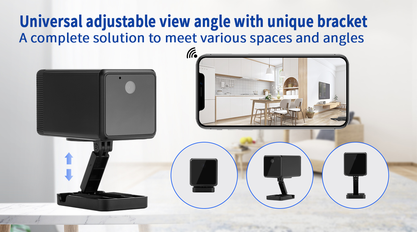 Aishine TUYA Weatherproof Mini WiFi Camera EL---IP055-D Tuya WiFi security camera product detail image