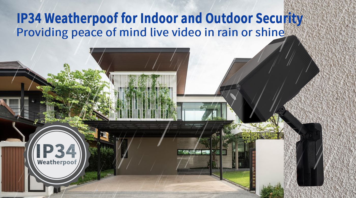 Aishine Weatherproof Mini WiFi Camera EI---IP055-E-Dual long standby battery WiFi camera product detail image