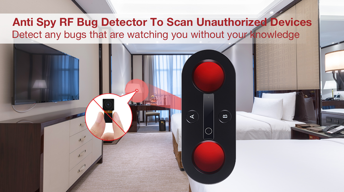 Aishine Hidden Camera Detector Bug Detector Anti Spy EL-DE010-1 hidden camera detector product detail image