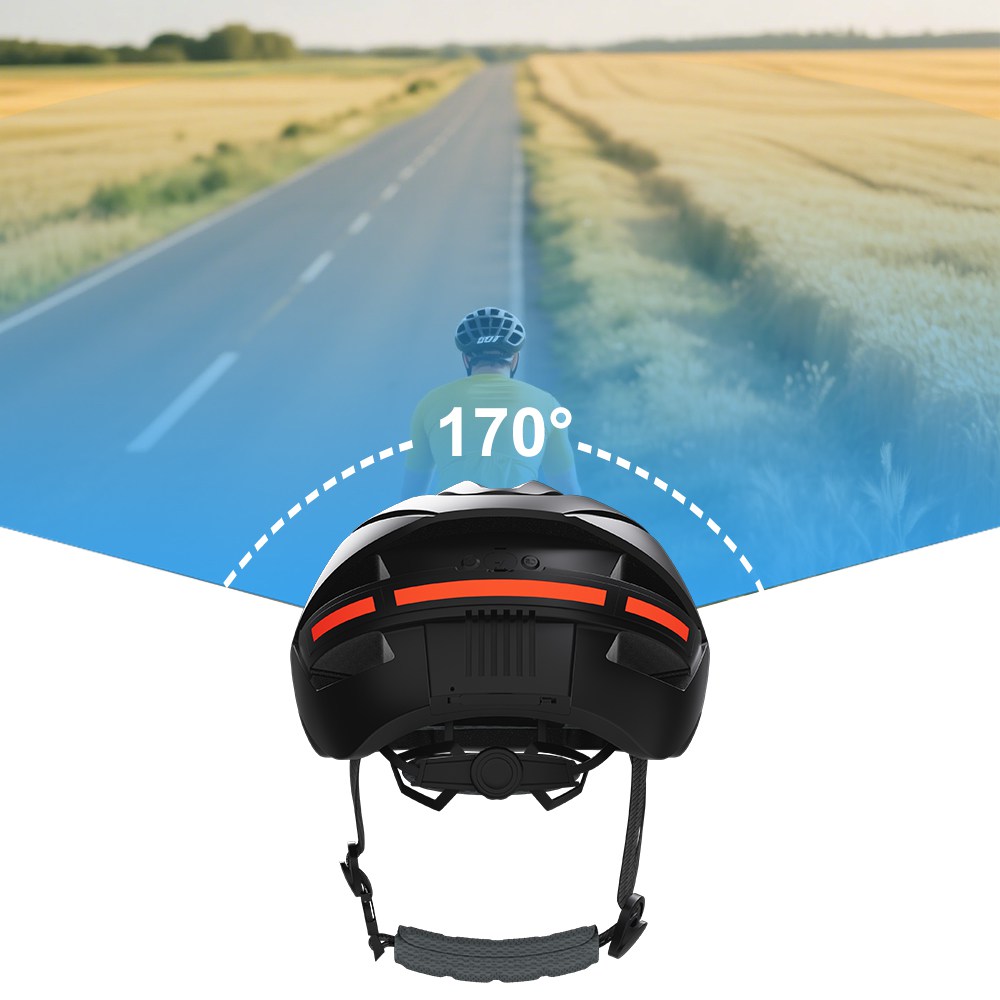 Aishine WiFi Bluetooth Helmet Action Camera EL-RAW3 wearable WiFi camera product detail image