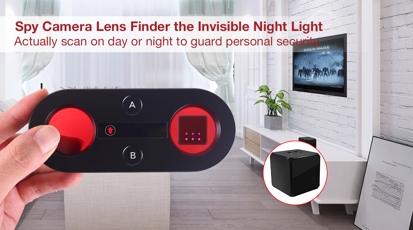 Aishine Hidden Camera Detector Bug Detector Anti Spy EL-DE010-1 hidden camera detector product detail image