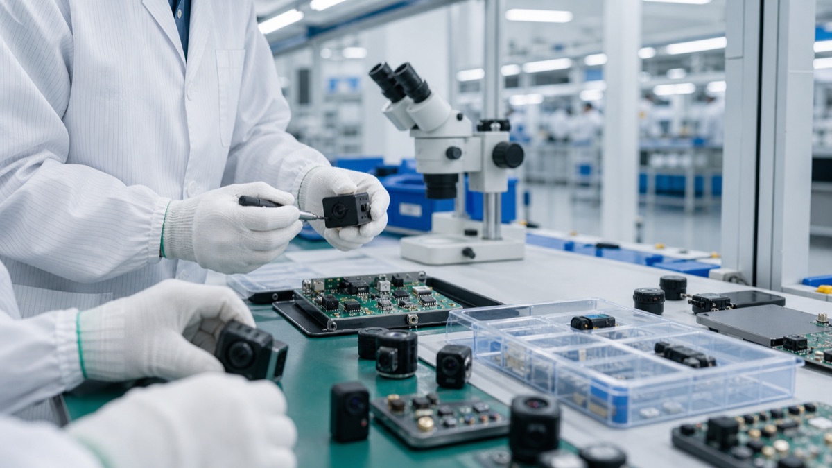 Aishine R&D and quality inspection for mini WiFi cameras and WiFi audio recorders