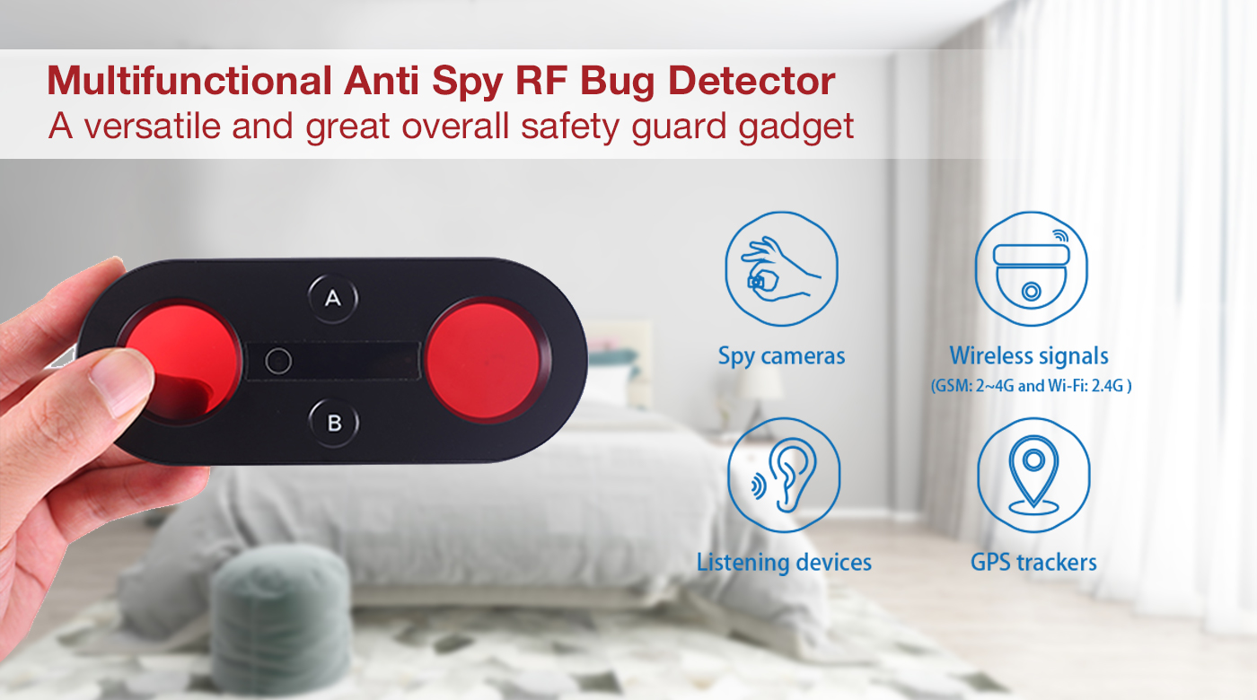 Aishine Hidden Camera Detector Bug Detector Anti Spy EL-DE010-1 hidden camera detector product detail image
