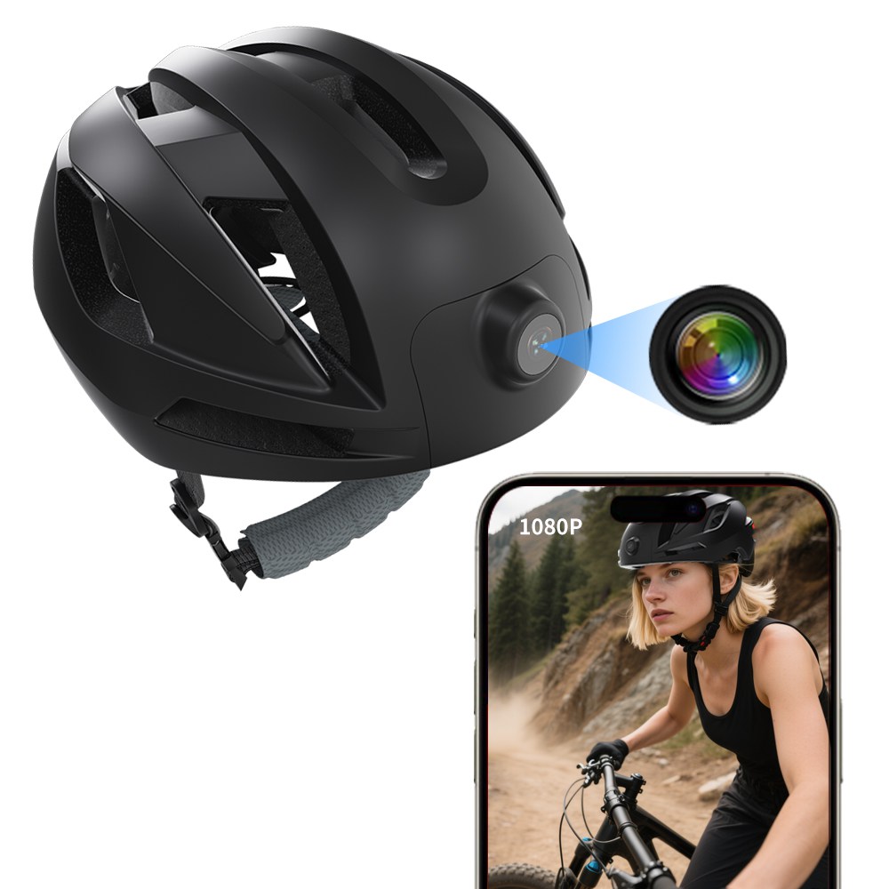 Aishine WiFi Bluetooth Helmet Action Camera EL-RAW3 wearable WiFi camera product detail image