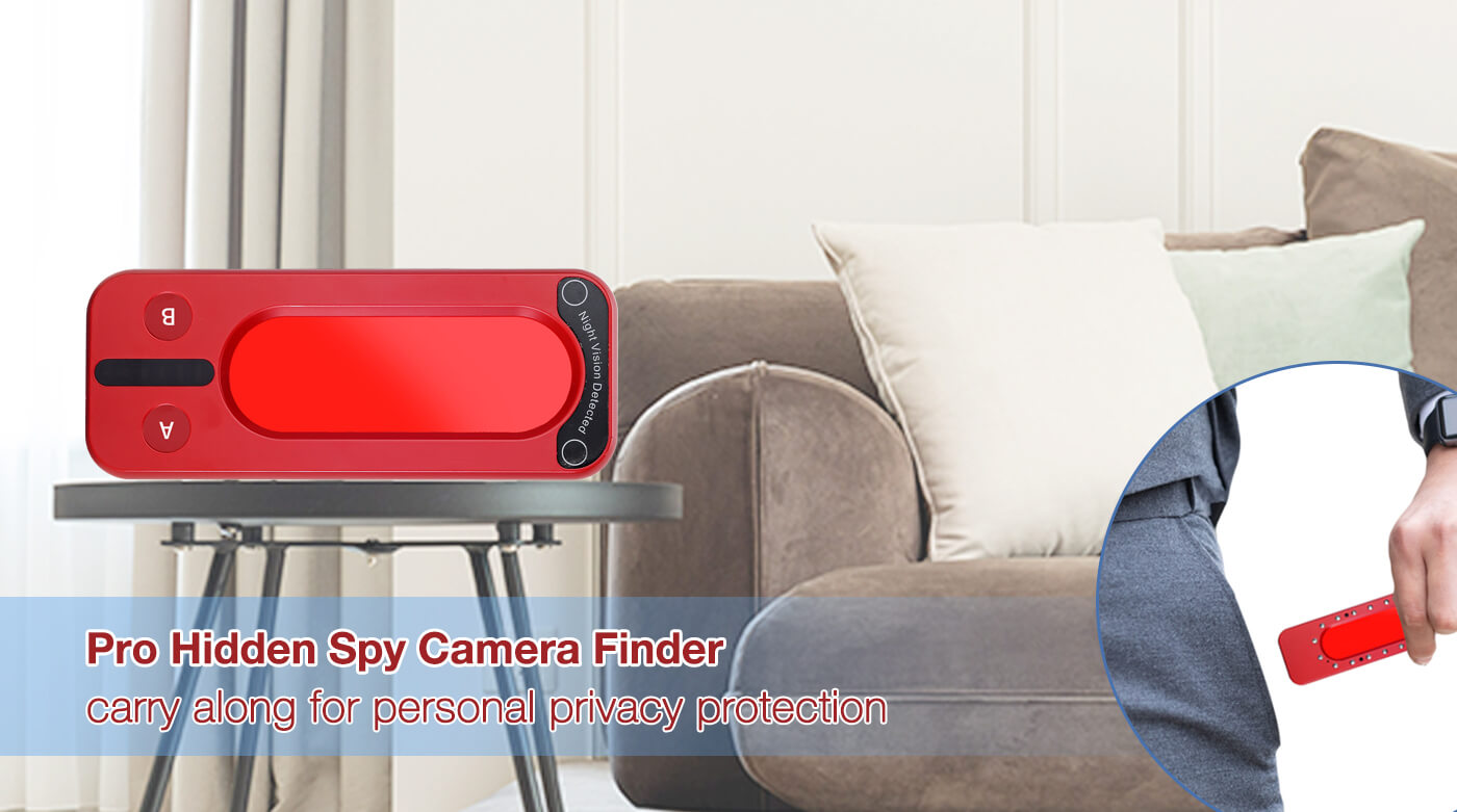 Aishine Hidden Camera Detector Bug Detector Anti Spy EL-DE09-1 hidden camera detector product detail image
