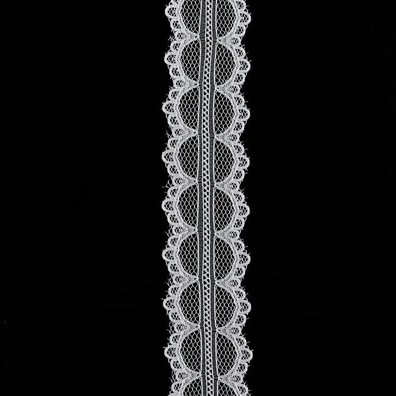 2.5 cm Lace Lace Fabric Manufacturer For Wedding Dress Clothing Accessories