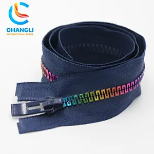 Laser Resin Zipper Hot Sale Factory Wholesale Customized