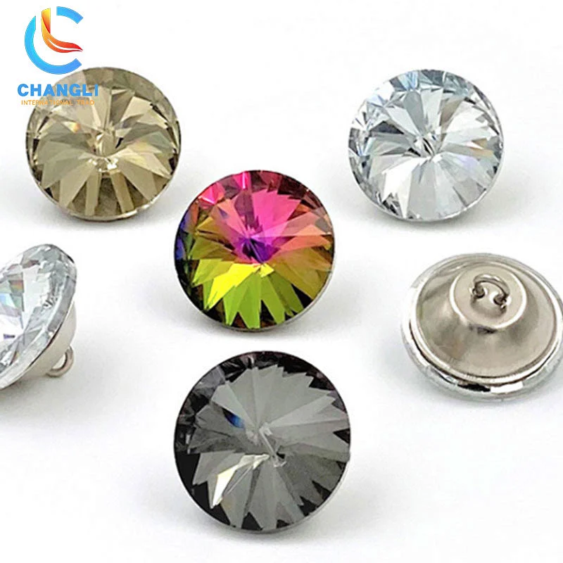 Acrylic material satellite shape button
