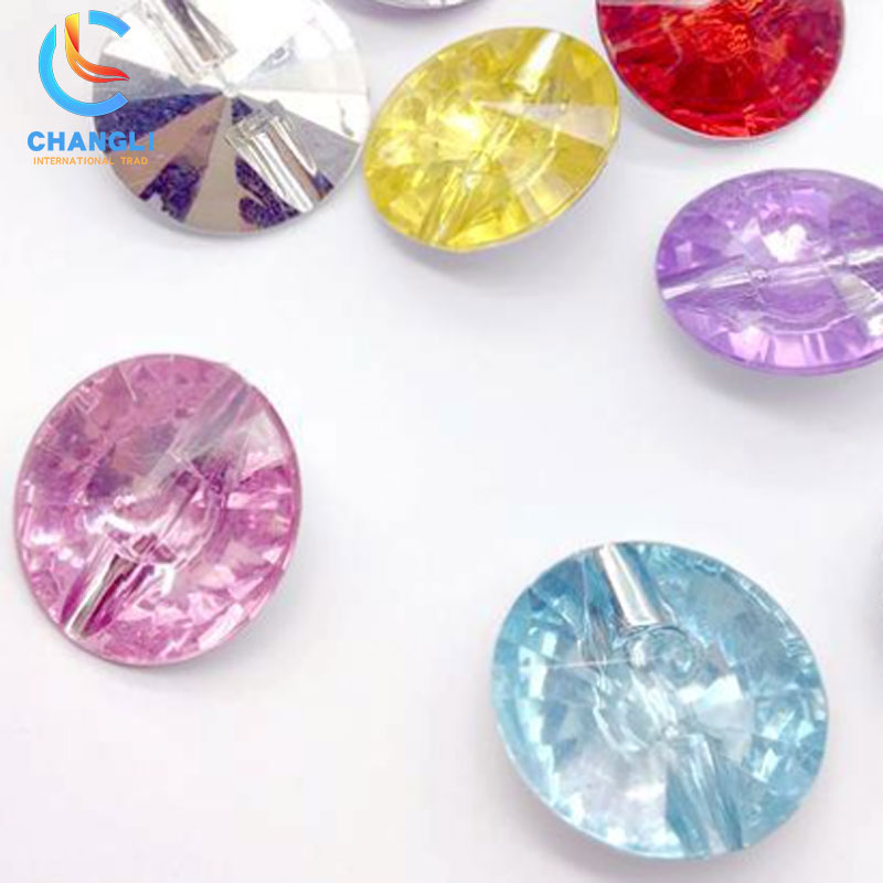 Acrylic transparent buckle