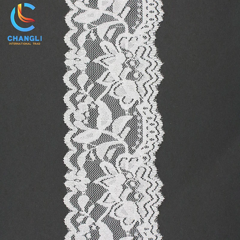 5.6cm Elastic Customized Color Lace Doube Side