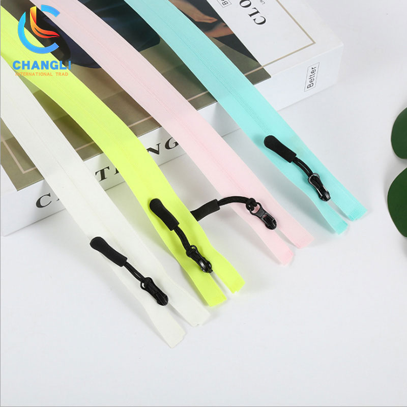 Wholesale TPU Waterproof Zipper Custom Fluorescent Zipper