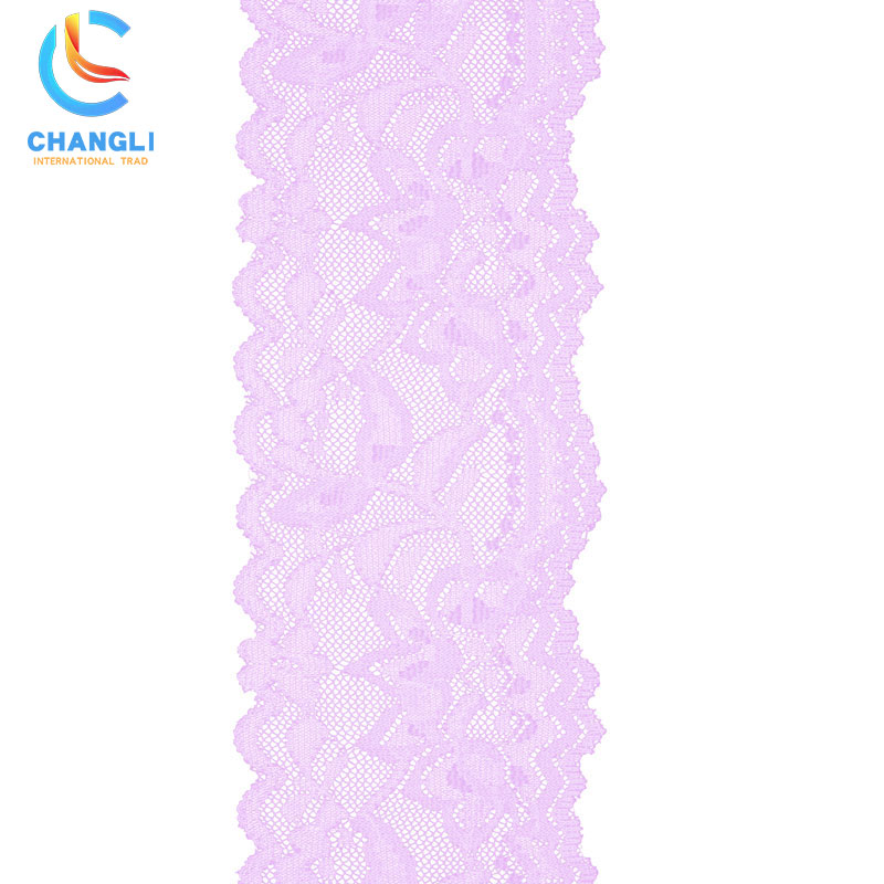 5.6cm Elastic Customized Color Lace Doube Side