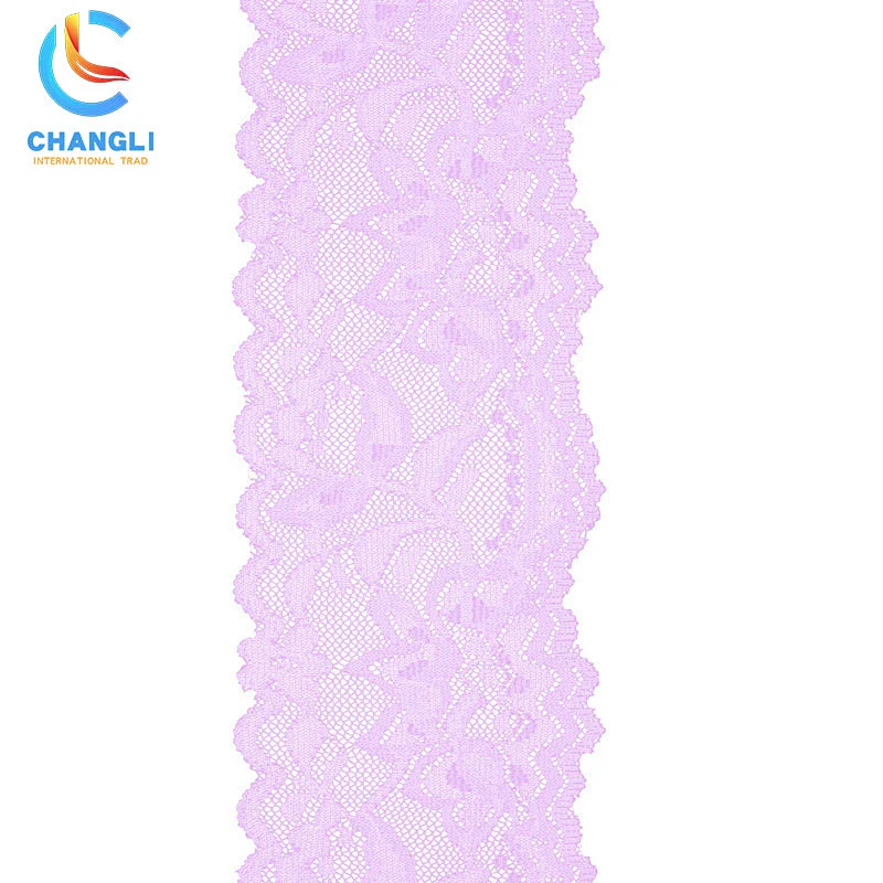 5.6cm Elastic Customized Color Lace Doube Side