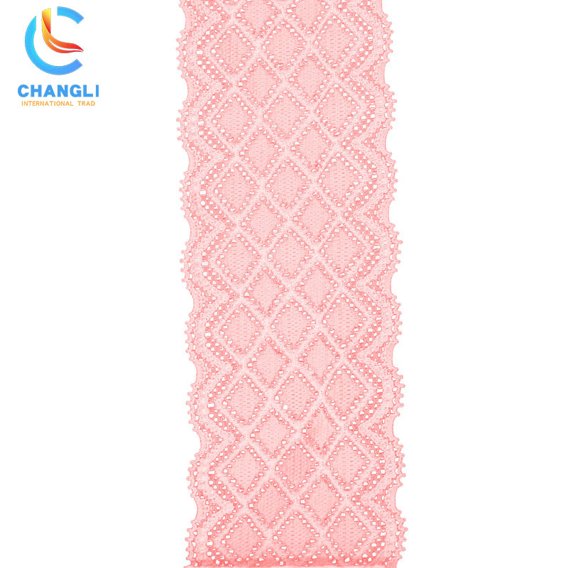 5.5cm Elastic Lace Customized Color Manufactoring