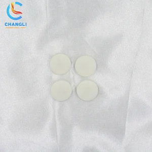 Garment denim four-in-one button