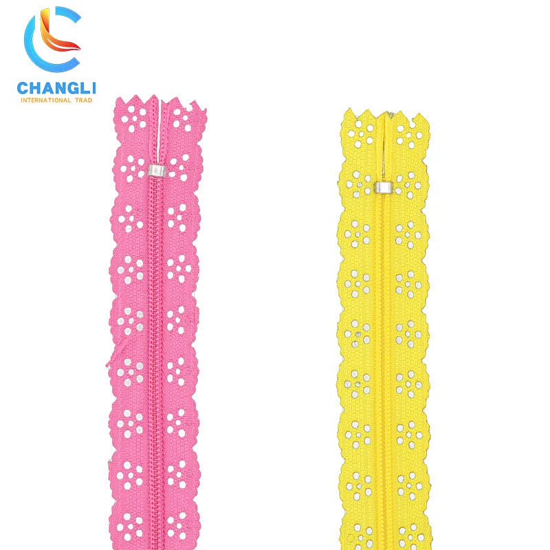Lace Edge Lace Close End Wholesale 3# 4# ...