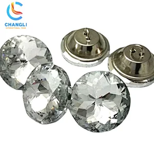 Acrylic material satellite shape button