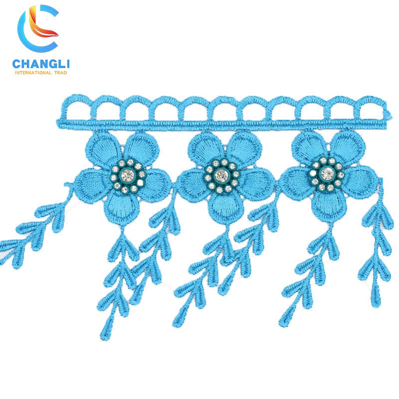 Hand embroidery lace