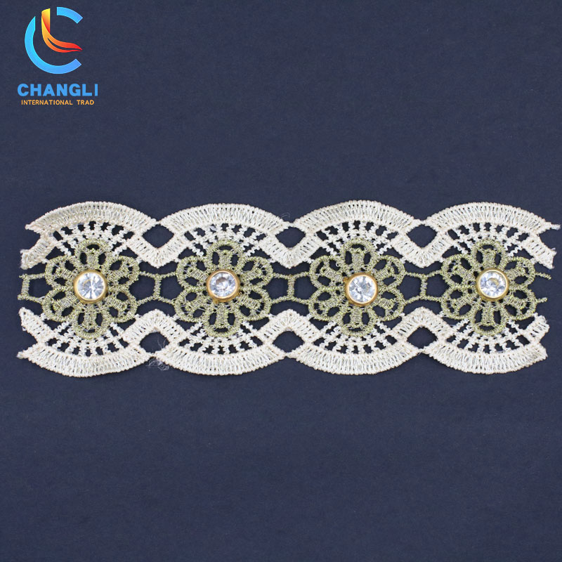 Hand embroidery lace