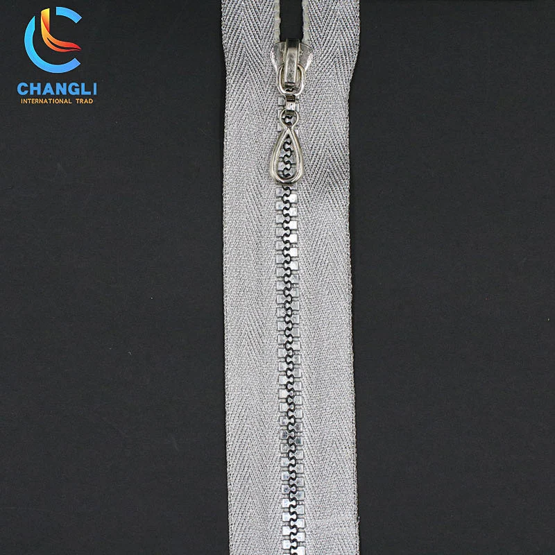 Water drop lock resin zipper