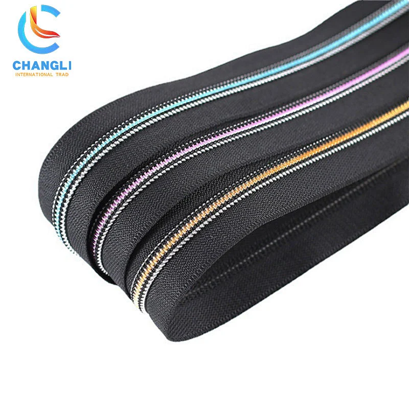 Factory Wholesale Nylon zipper Customized Color Teeth Open End High Quality