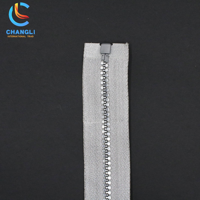 Water drop lock resin zipper