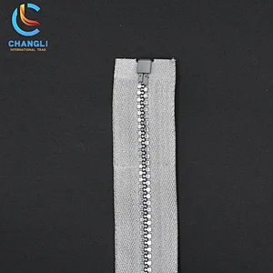 Water drop lock resin zipper