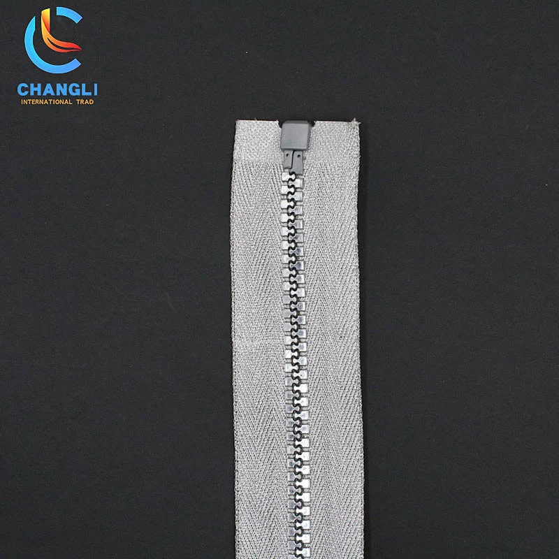 Water drop lock resin zipper