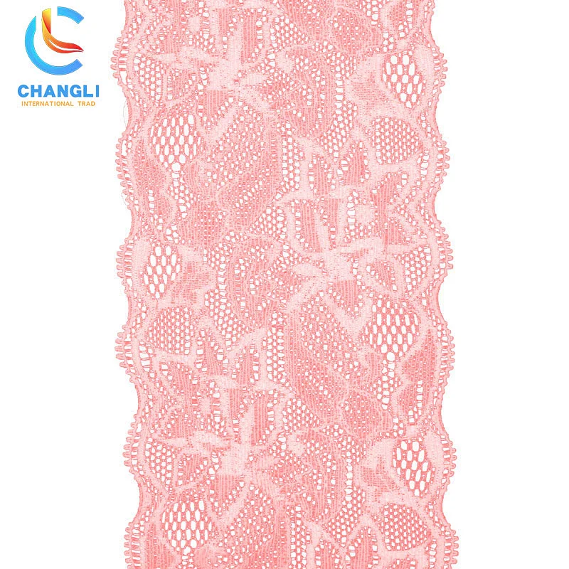 8cm Elastic Customized Color Lace Doube Side