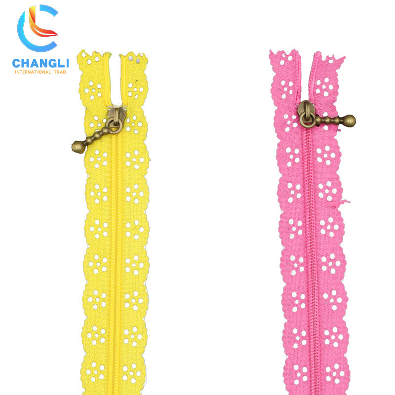 Lace Edge Lace Close End Wholesale 3# 4# ...