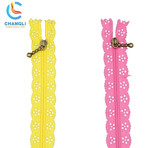 Lace Edge Lace Close End Wholesale 3# 4# ...
